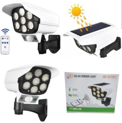 Miniatura 2 de Lampara exterior con panel solar